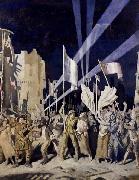 Sir William Orpen Armistice Night,Amiens Germany oil painting reproduction